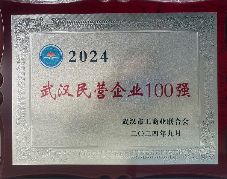 喜訊！我司連續(xù)七年入選湖北省武漢市民營(yíng)百?gòu)?qiáng)榜